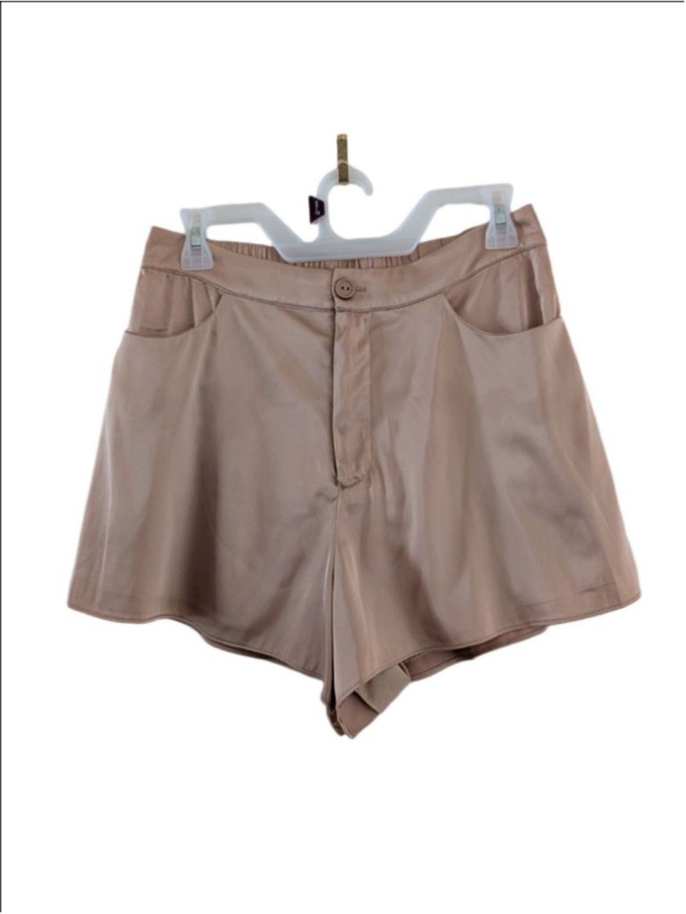 Women's LELIS COLLECTION High Waist Shorts Size L is - Picture 2 of 5